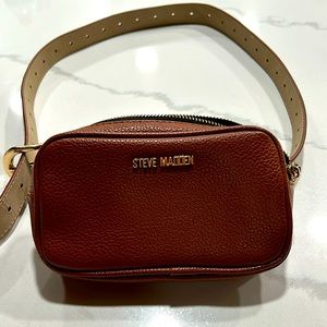 NWOT, Steve Madden Black Waist Bag, Fanny Pack